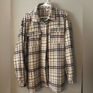 Princess Polly Shacket Flannel 12
